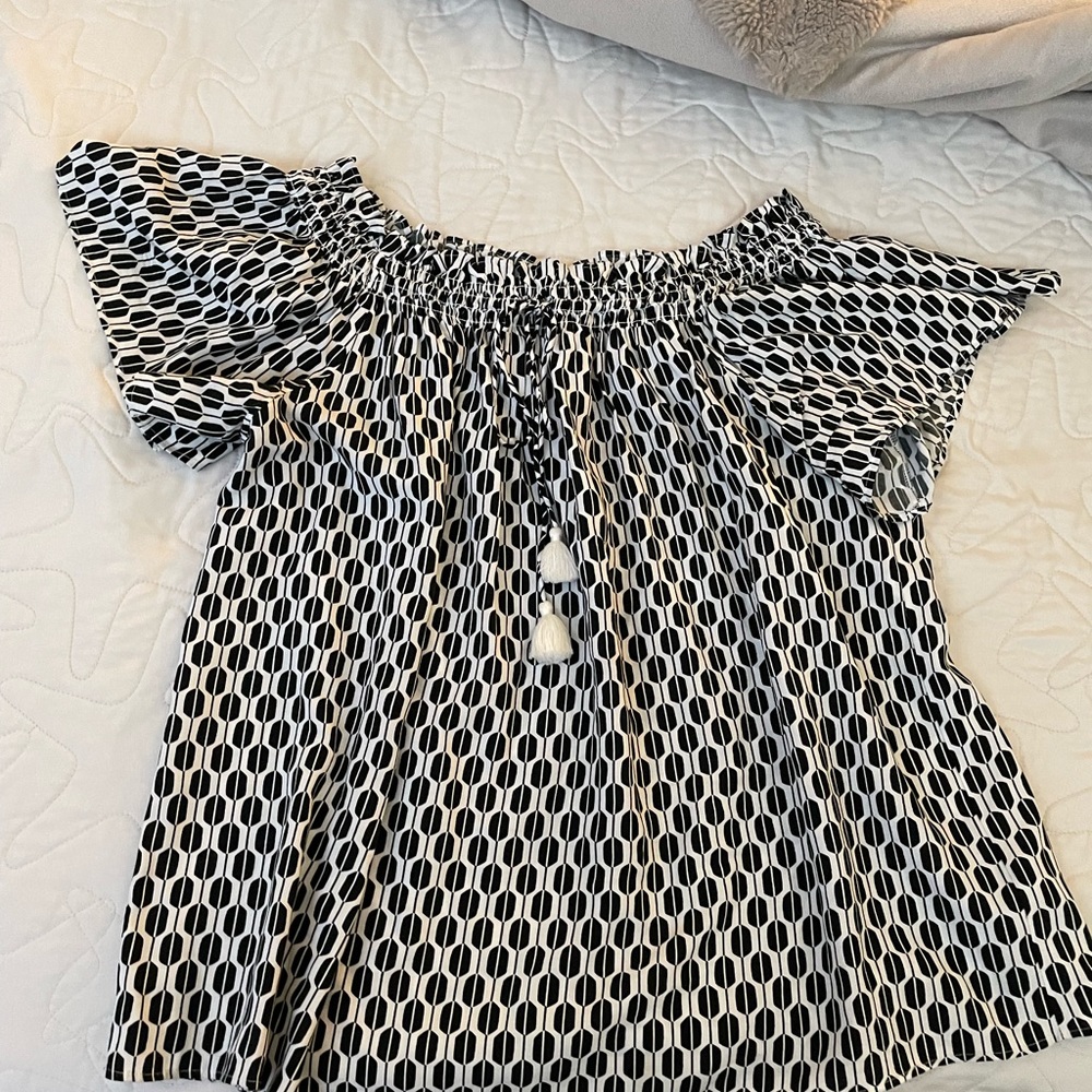 Kate Spade - live colorfully blouse